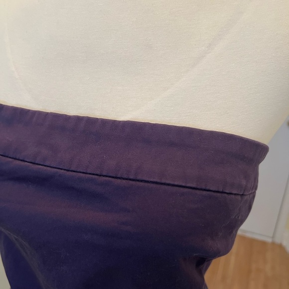 Deep Purple Strapless Dress - Picture 8 of 10